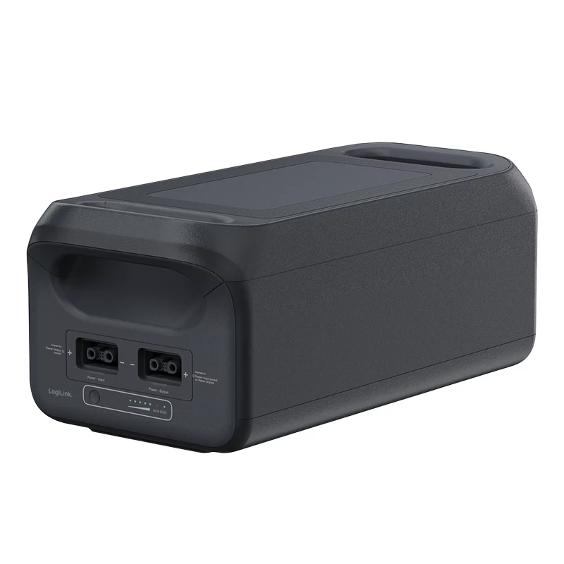 LogiLink PPSBP25 Bateria Adicional para Estação de Energia Portátil, LiFePO4, 2560 Wh