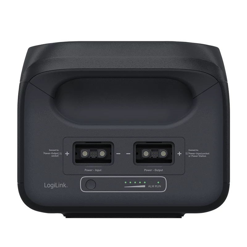 LogiLink PPSBP25 Bateria Adicional para Estação de Energia Portátil, LiFePO4, 2560 Wh