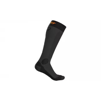 Dynafit Tour Warm Merino Meias de Esqui de Montanha - Cinzento Asfalto