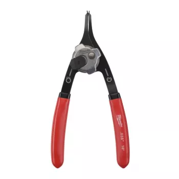 Alicate pequeno de anéis de segurança retos Milwaukee 0,9 mm interior DIN 5256