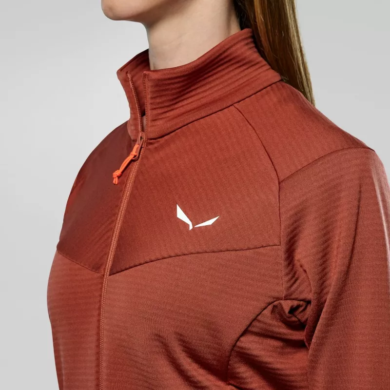 Salewa Puez Altavia Sweatshirt para mulher Vermelho Tamanho 38