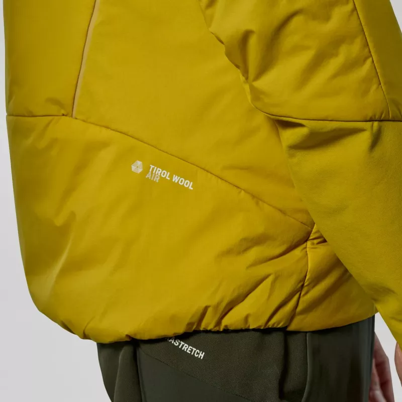 Salewa Casaco híbrido Pedroc para homem Verde azeitona Tamanho L