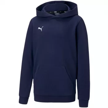 PUMA teamGOAL 23 Casuals Hoodie Júnior Peacoat Navy Blue 128