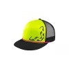 Dynafit Trucker Cap Fluo Yellow Unissexo Trail Running Mesh Snapback