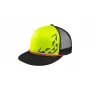Dynafit Trucker Cap Fluo Yellow Unissexo Trail Running Mesh Snapback