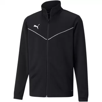 PUMA teamRISE Casaco de treino em poliéster Jr Preto 657393 03 140cm