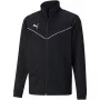 PUMA teamRISE Casaco de treino em poliéster Jr Preto 657393 03 140cm