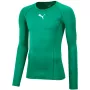 T-shirt de manga comprida Puma Liga Baselayer para homem verde pimenta XL