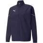 Casaco de futebol PUMA teamRISE Sideline para homem azul-marinho L