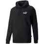 Sweatshirt com capuz PUMA ESS+ Tape Hoodie FL para homem preto tamanho L