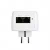 Tomada inteligente ALLNET ALL3075v4 com Wi-Fi e Ethernet, monitorização de energia, tipo F Schuko, 16A, 3680W
