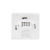 Interruptor de luz inteligente LogiLink WiFi Smart EU, 2 vias, compatível com Tuya, branco
