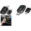Adaptador LogiLink BT 5.0 com fios para sem fios CarPlay / Android Auto, tipo dongle