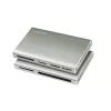 Leitor de cartões LogiLink USB 3.2 Gen1 5 em 1, caixa em metal, prateado