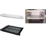 Prateleira fixa para rack LogiLink 19 polegadas 1U, 300 mm de profundidade, preto RAL 9005, aço, máx. 15 kg