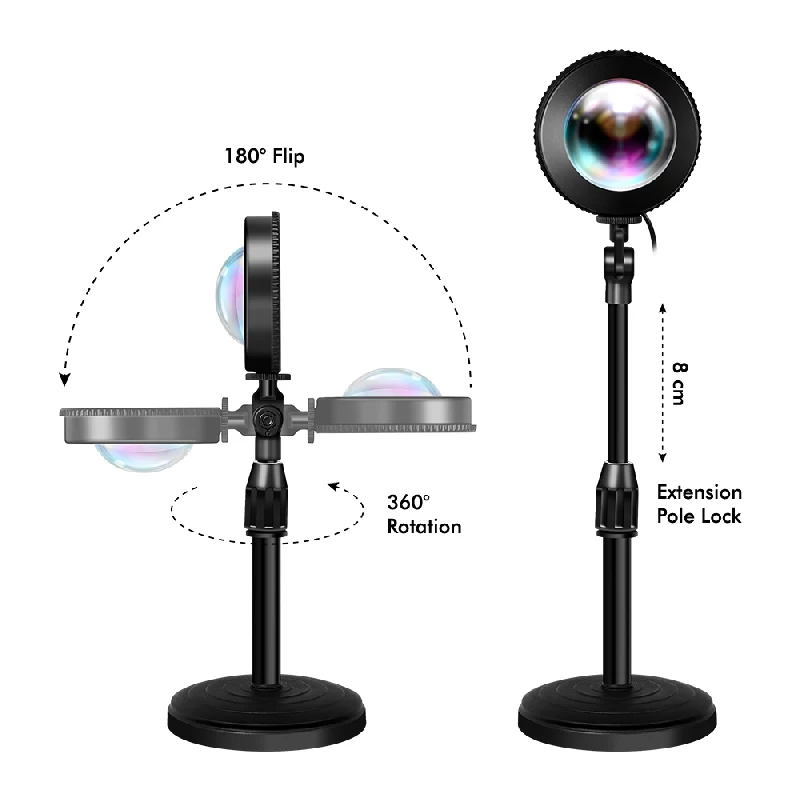 Lâmpada LED Sunset LOGILINK, 5W, com comando