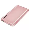 Powerbank portátil LogiLink 10000 mAh LiPo USB-C PD rosa