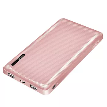 Powerbank portátil LogiLink 10000 mAh LiPo USB-C PD rosa
