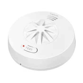 Detetor de calor LogiLink SC0232 branco 85 dB alarme classe A1 54-65°C a pilhas