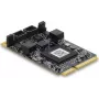 Placa de interface Mini PCIe DELOCK 63002 CAN 2.0 / CAN FD, 2 x D-Sub 9 pinos, até 8 Mbps, isolamento galvânico e proteção contra sobretensão