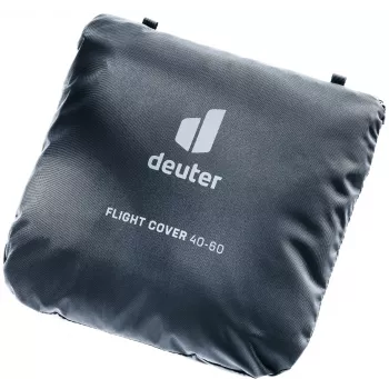 DEUTER Capa para Flight Case - Capa protetora preta contra pó e riscos com recortes para pegas