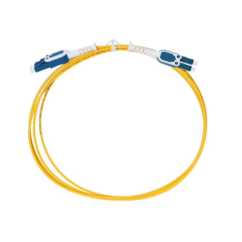 Cabo de patch de fibra ótica Uniboot Push-Pull LC-LC OS2 LogiLink, 3,0 m