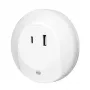 Luz de presença LED LogiLink com sensor de crepúsculo, 1x USB-A e 1x USB-C, 18W de potência total