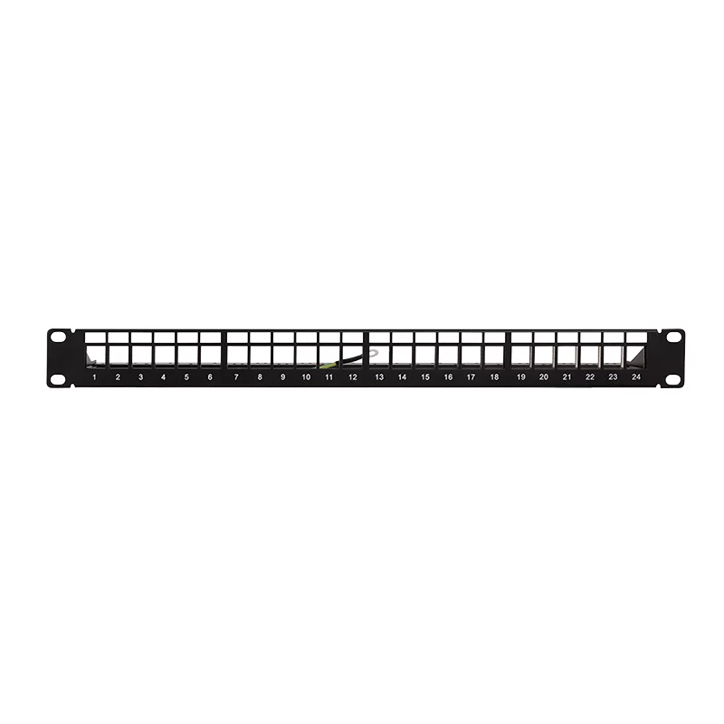 Patch panel modular 24 portas Cat.6A Keystone LogiLink, 19
