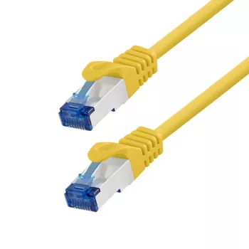 Cabo de rede LogiLink Cat.6A S/FTP LSZH, CCA, 5 m, amarelo, EconLine