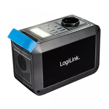 LogiLink Powerstation 200W, 148Wh Li-ion, onda sinusoidal pura, USB-C PD 45W, luz LED