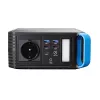 LogiLink Powerstation 200W, 148Wh Li-ion, onda sinusoidal pura, USB-C PD 45W, luz LED