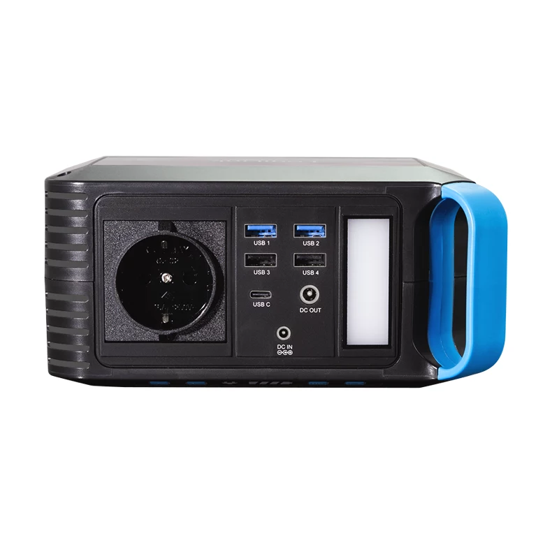 LogiLink Powerstation 200W, 148Wh Li-ion, onda sinusoidal pura, USB-C PD 45W, luz LED