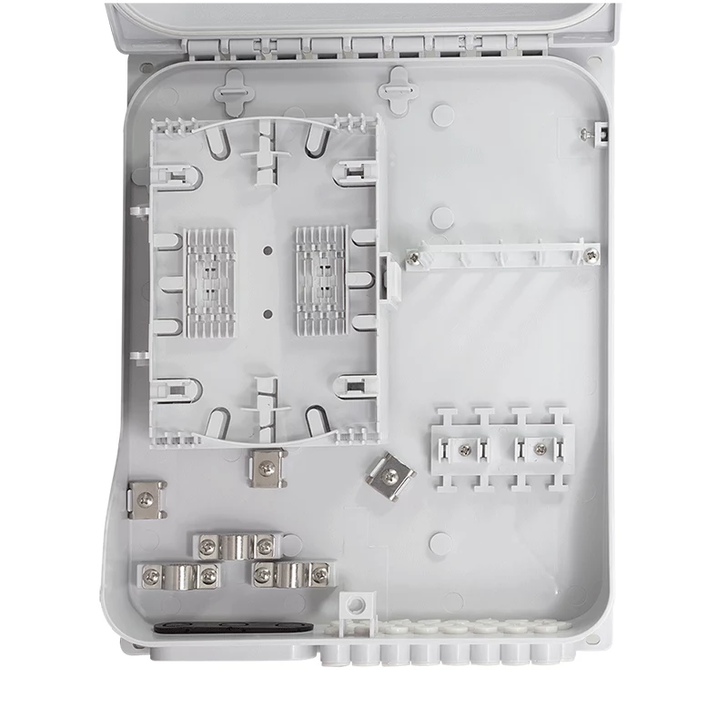 Caixa de distribuição FTTX LOGILINK, 96 fibras, 24x LC duplex ou SC simplex, sem equipamento, IP65, montagem na parede