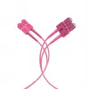 Cabo de rede de fibra ótica EFB Elektronik O0318.1-1.2 SC duplex OM4 multimodo, 1 m, violeta, LSZH