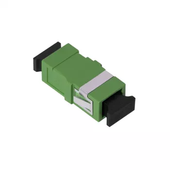Adaptador de fibra ótica LogiLink SC simplex, verde, sem flange, pack de 12