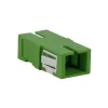 Adaptador de fibra ótica LogiLink SC simplex, verde, sem flange, pack de 12