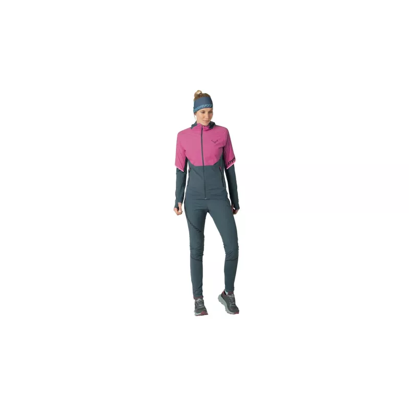 Casaco Dynafit Alpine Hybrid para mulher, magenta, tamanho S