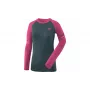 T-shirt de corrida de manga comprida Dynafit Alpine Pro para mulher, magenta, tamanho M