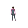 T-shirt de corrida de manga comprida Dynafit Alpine Pro para mulher, magenta, tamanho M