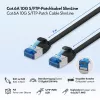 LogiLink cabo de rede Slim S/FTP LSZH Cat.6A, preto, 5 m