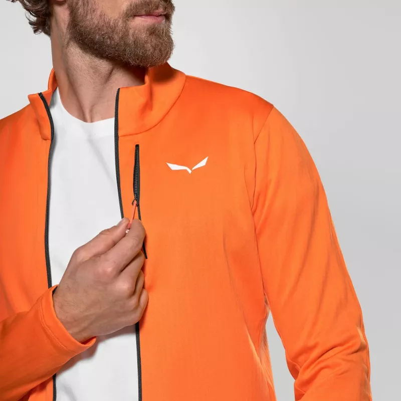 Salewa Pedroc PL 3 casaco de forro polar de homem açafrão L