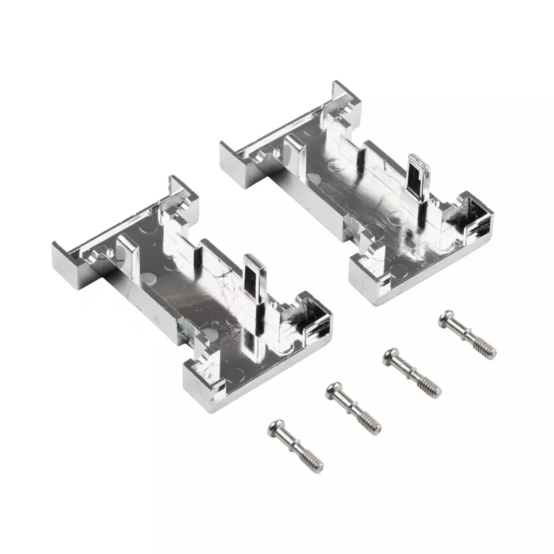 EFB ELEKTRONIK caixa de interface vazia metalizada EB0909MV2, 1 porta keystone, prateado