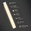 LogiLink Luz LED para debaixo do armário, ultrafina, sensor PIR, 400mm, 160lm