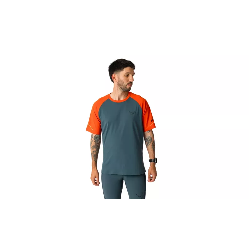 Salewa Dynafit Alpine Pro S/S t-shirt de corrida de homem - Cinder - XL