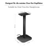LogiLink suporte para auscultadores com luz RGB, preto