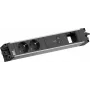 Bachmann STEP ALU 2x Schuko 1x USB-C 100W 1x Custom Module unidade de distribuição de energia