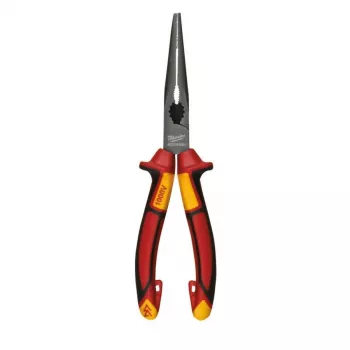 Milwaukee alicate de bico fino reto VDE 205mm