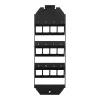 LOGILINK módulo de chão keystone para 3 x 4 módulos keystone, preto