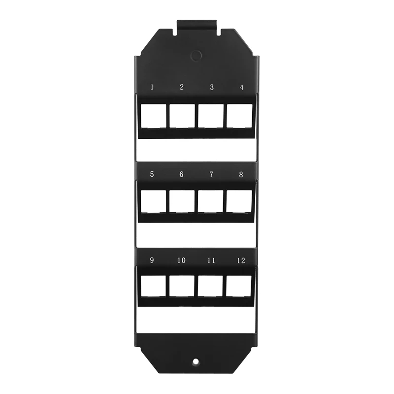 LOGILINK módulo de chão keystone para 3 x 4 módulos keystone, preto