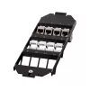 LOGILINK módulo de chão keystone para 3 x 4 módulos keystone, preto
